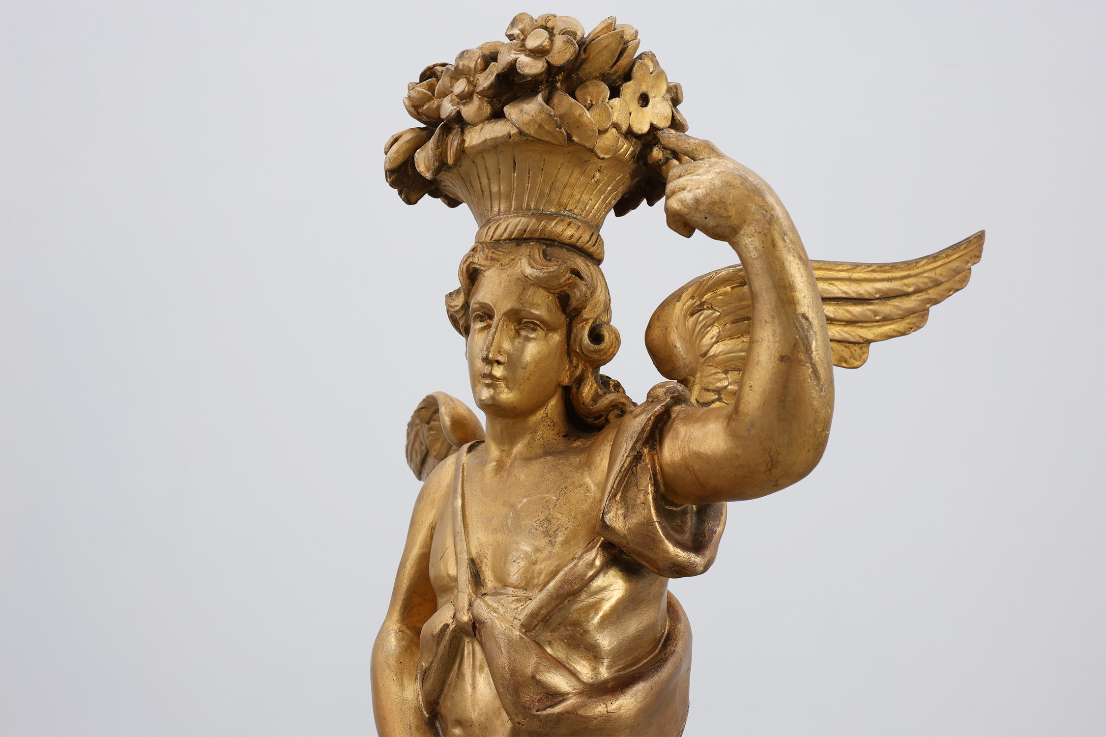 Louis XVI Gilt oak Angel Figure part of a altar, Early 18th Centurythumbnail